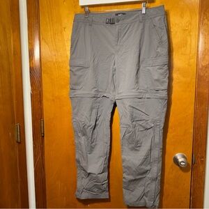 Women's REI Gray Convertible Pants -14P